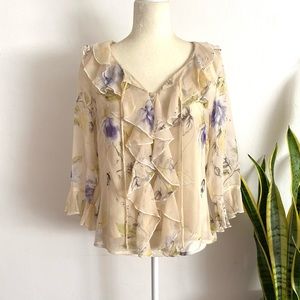 TESS 💯 Silk Blouse